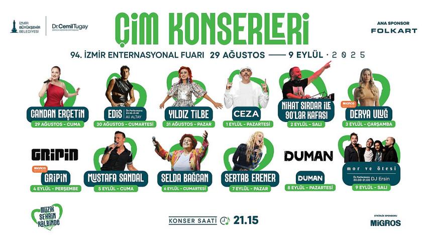 İZMİR FUARI'NDA EĞLENCE ZAMANI