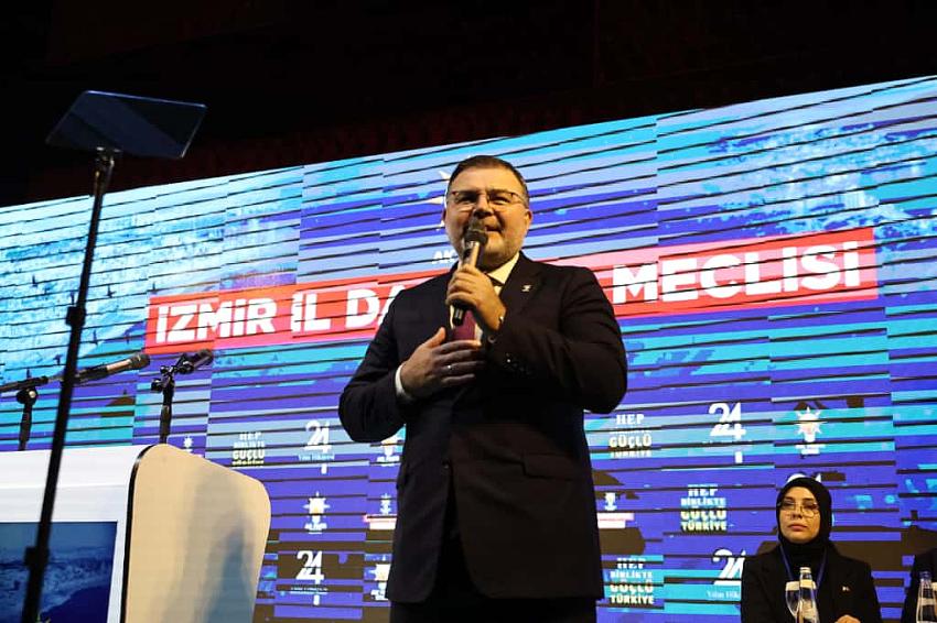 AK PARTİ İZMİR İLBAŞKANI BİLAL SAYGILI: 'ATEŞİ İZMİR'DE YAKIYORUZ'