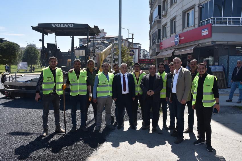 TORBALI BELEDİYESİ'NDEN ASFALT POZU