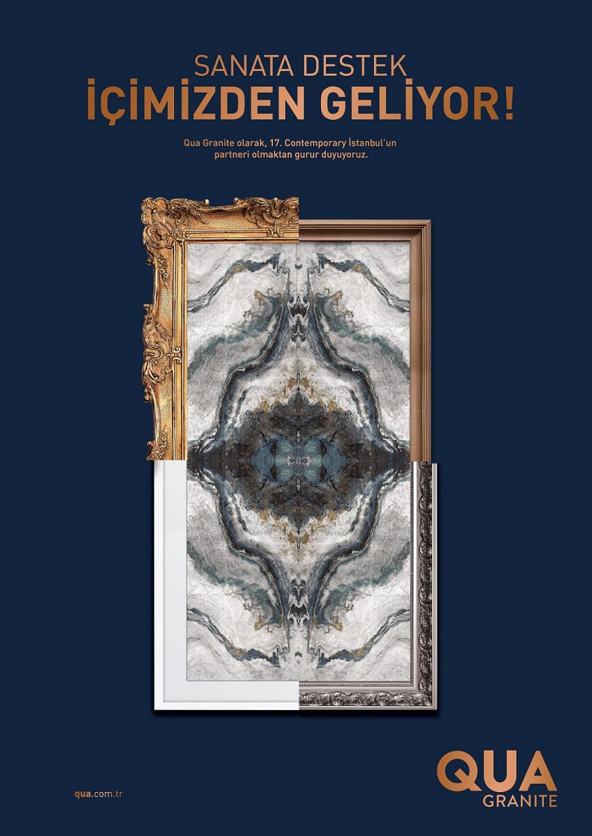 QUA GRANİTE, CONTEMPORARY İSTANBUL'UN PARTNERİ OLDU