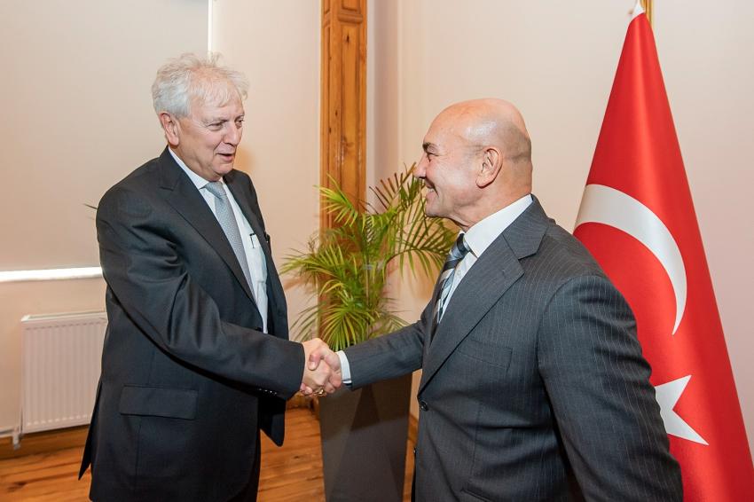 EBSO TUNÇ SOYER'İ ZİYARET ETTİ