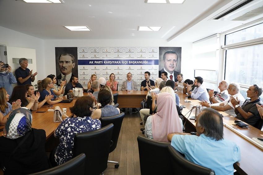 AK PARTİ KARŞIYAKA'DA GÖNÜLLERİ BULUŞTURDU