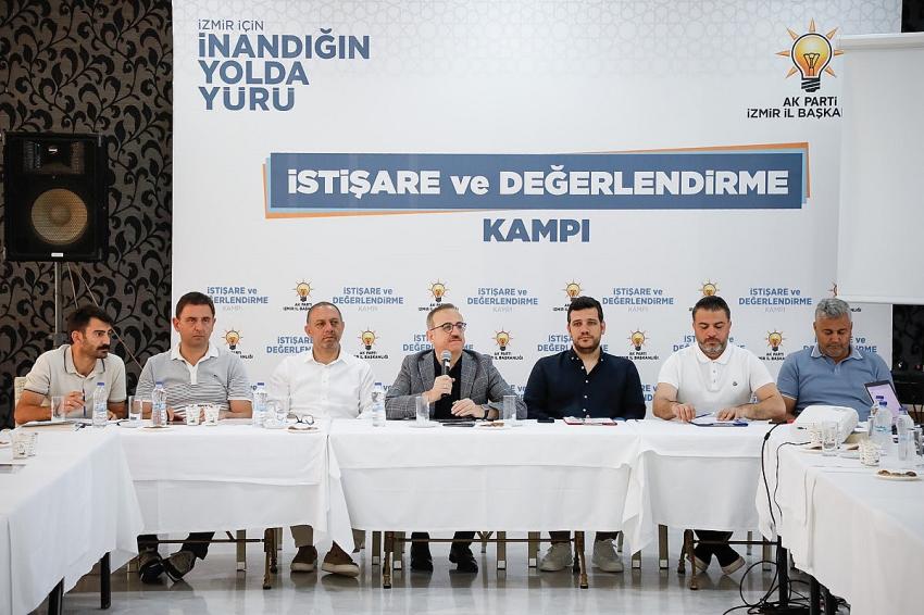 AK PARTİ İZMİR'DE KAMP BİTTİ..İŞTE ALINAN KARARLAR