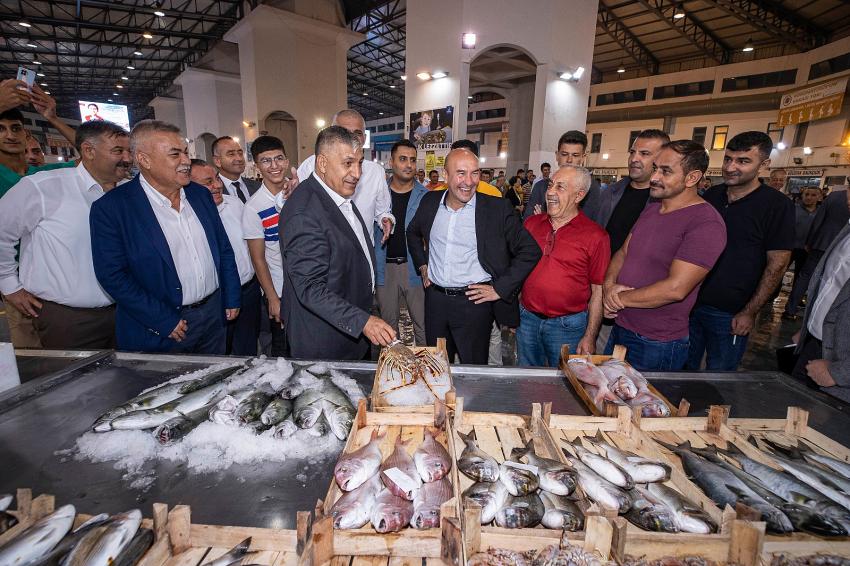 SOYER BALIKÇI TEZGAHLARINI GEZDİ