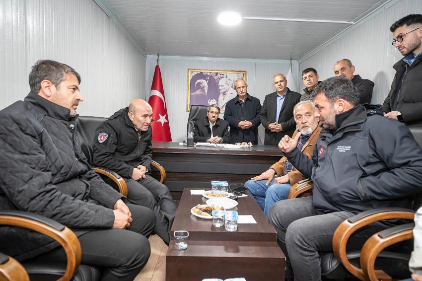 SOYER ADIYAMAN'DA BELEDİYELERİ GEZİYOR
