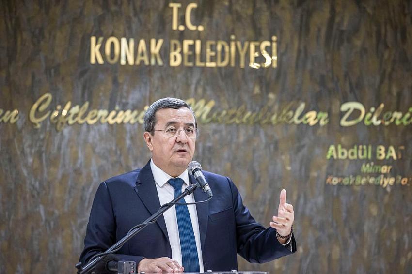 KONAK BELEDİYE BAŞKANI BATUR: '14 MAYIS BAYRAMIMIZ OLACAK'