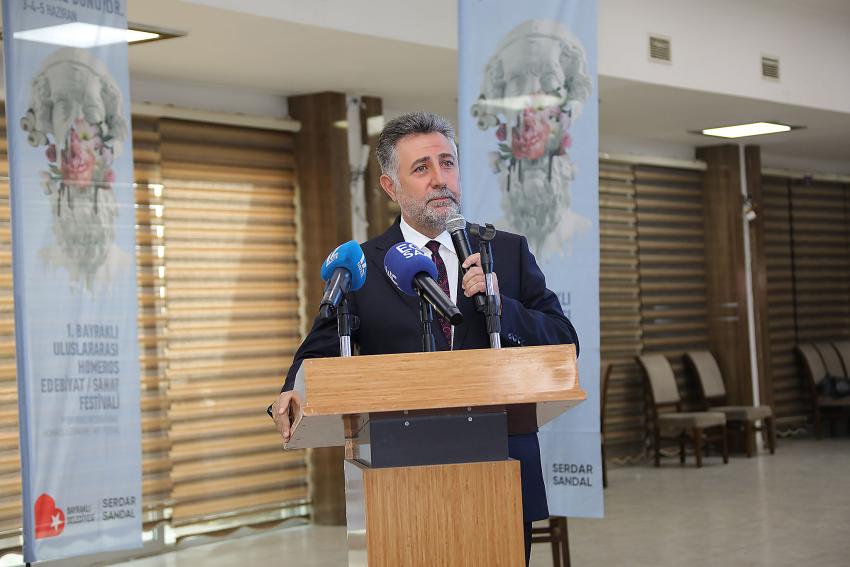 BAYRAKLI 'HOMEROS' FESTİVALİNE HAZIR