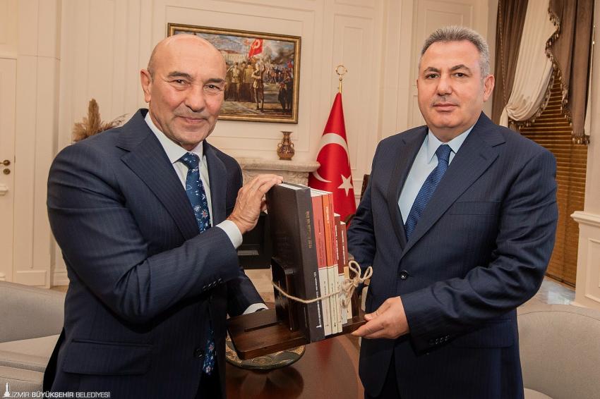 SOYER'DEN VALİ ELBAN'A 'BİRLİKTE ÇALIŞALIM' ZİYARETİ