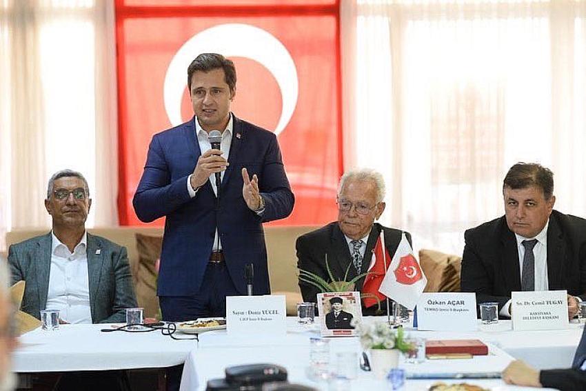 CHP'Lİ YÜCEL’DEN KARŞIYAKA MESAJLARI