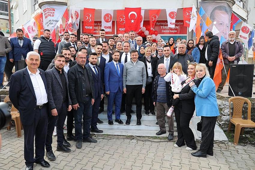 HAMZA DAĞ'DAN TİRE VE ÖDEMİŞLİLERE 'İZBAN' SÖZÜ