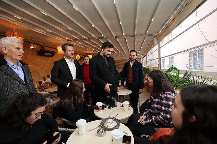 AK PARTİLİ İNAN'DAN CEMİL TUGAY'A 'İLÇEYE ÇİVİ ÇAKMADI'