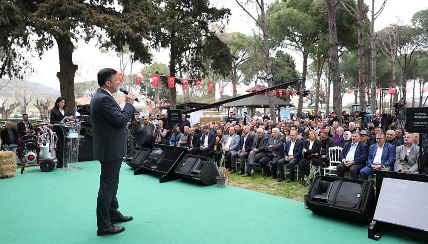 HAMZA DAĞ İZMİR TARIM PROJELERİNİ AÇIKLADI
