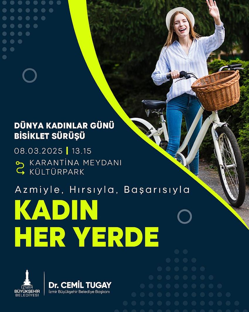 İZMİR'DE KADINLARA ÖZEL ETKİNLİK