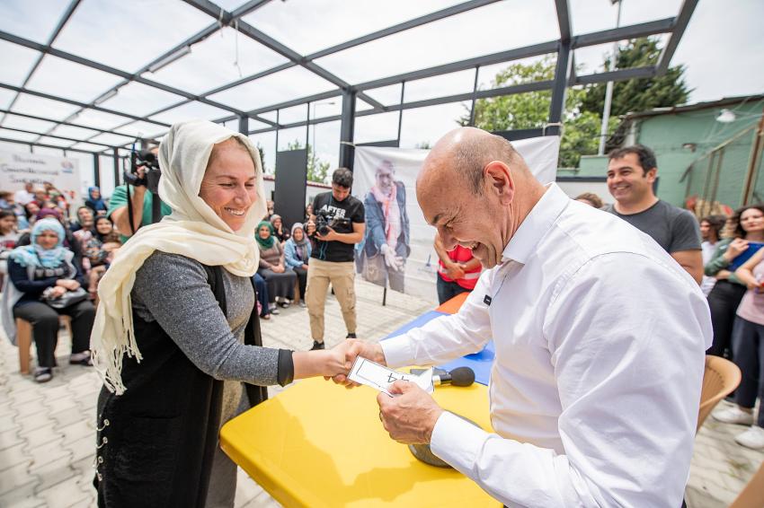 KADİFEKALE'DE MAHALLE BOSTANI KURALARI ÇEKİLDİ