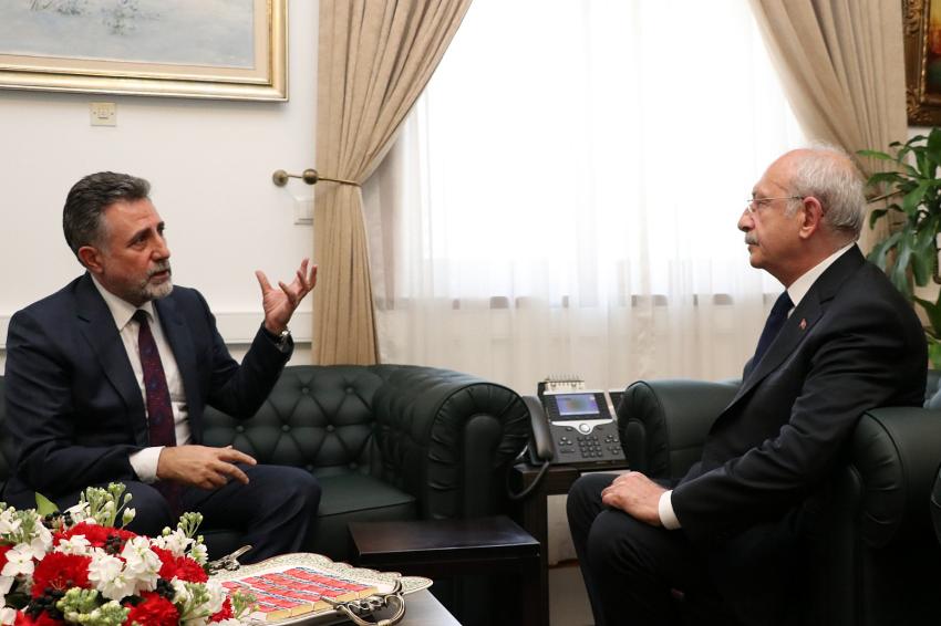 SERDAR SANDAL KILIÇDAROĞLU'NA DEPREM RAPORU SUNDU