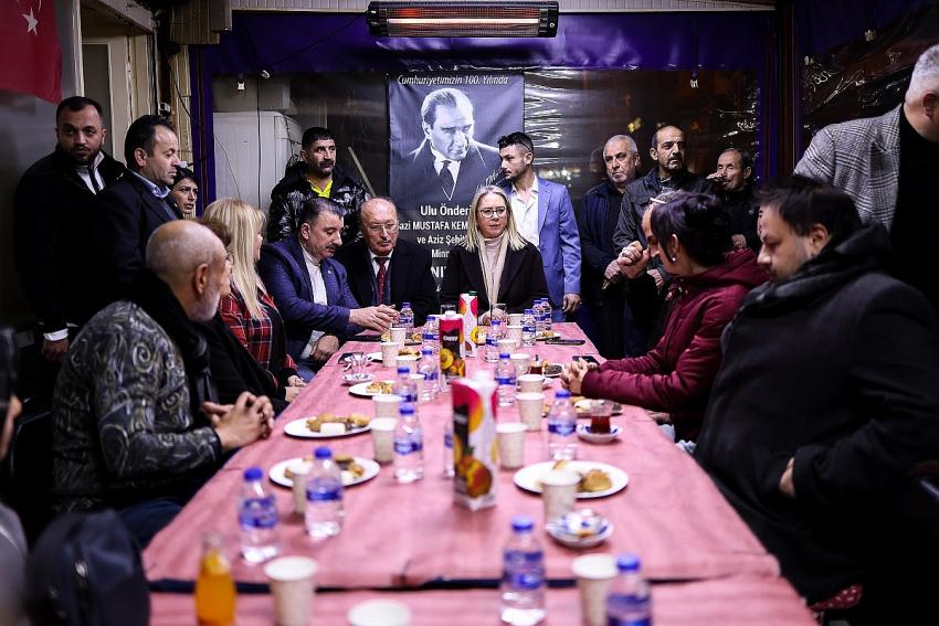 AK PARTİ'DEN KONAK'TA MAHALLELERE ACİL TİM