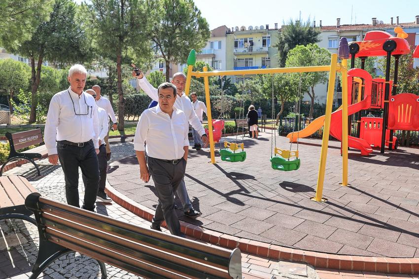 KONAK'TA HİZMET MESAİSİ