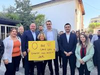 CHP İZMİR İL BAŞKANI GÜÇ MENDERES'İ ZİYARET ETTİ