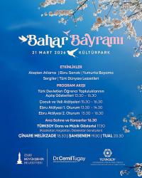 İZMİRLİLER 21 MART'TA BAHAR BAYRAMINA DAVETLİSİNİZ