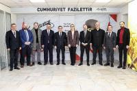 AK PARTİLİ ÇANKIRI'DAN CHP'Lİ BATUR'A ZİYARET