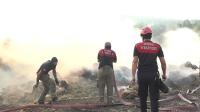 DİKİLİ'DE CAN PAZARI. YANGIN YERLEŞİM YERLERİNDE