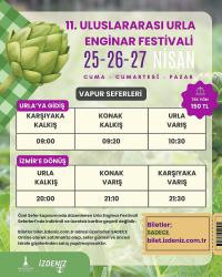 İZDENİZ'DEN ENGİNAR SEFERİ
