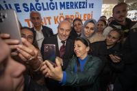TUNÇ SOYER: '900 MİLYON LİRALIK KÖPRÜ VE MENFEZ YATIRIMI YAPTIK'