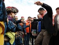 HAMZA DAĞ DEVE GÜREŞİ ETKİNLİĞİNE KATILDI