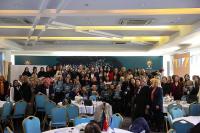 İZMİR'DE AK PARTİLİ KADINLAR TEŞKİLAT ÇALIŞTAYINDA