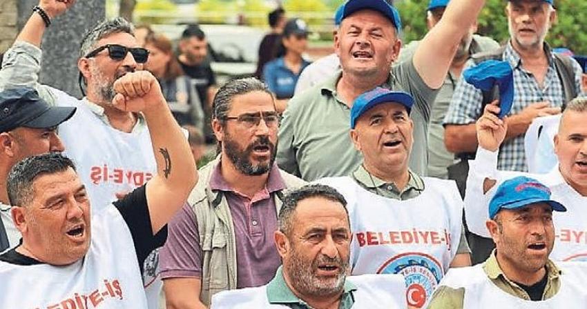 MENDERES BELEDİYESİ İŞÇİLERİ GREVE GİDİYOR