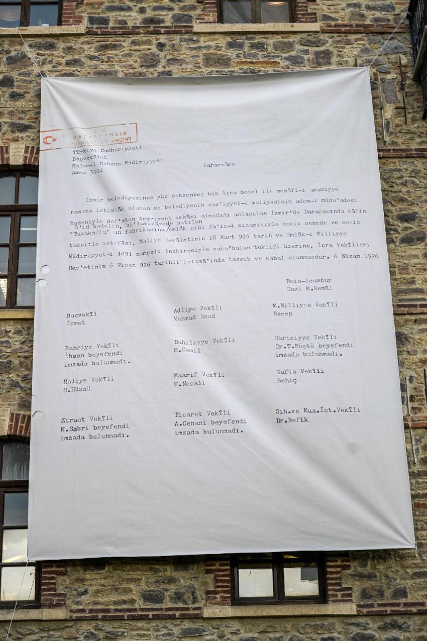 İZMİR'DE MESLEK FABRİKASI SAVAŞLARI