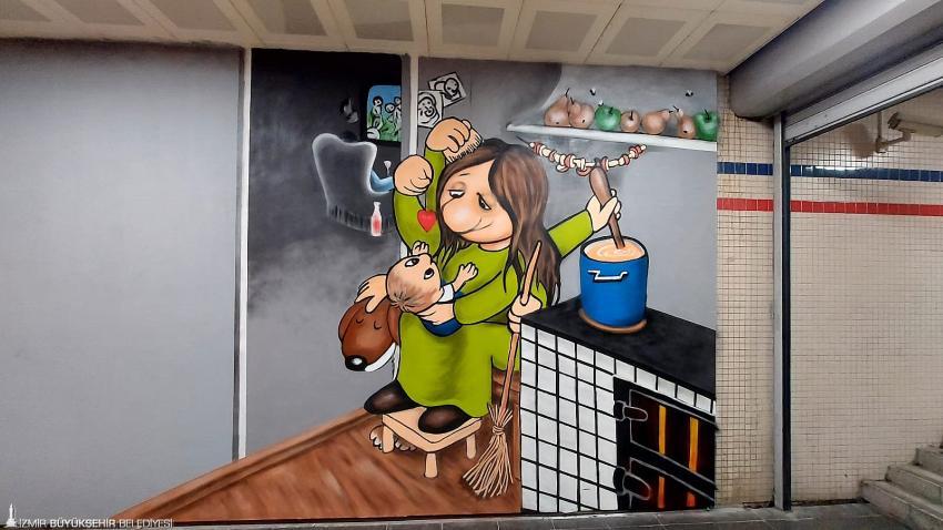 İZMİR METRO İSTASYONLARINDA EŞİTLİK KORİDORLARI