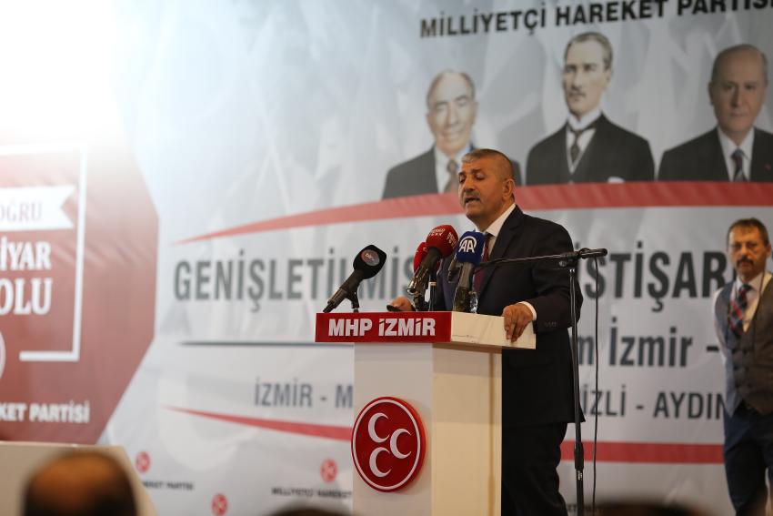 MHP İZMİR İL BAŞKANI ŞAHİN'DEN YEREL SEÇİM AÇIKLAMASI