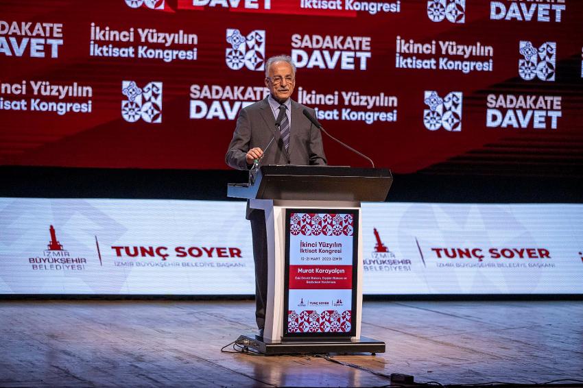 MURAT KARAYALÇIN:'DEMOKRASİ HER YERDE OLMALI'
