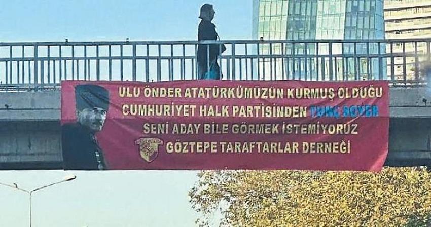 GÖZTEPE: 'TUNÇ SOYER ATATÜRK'ÜN GÖLGESİNE SIĞINMA'