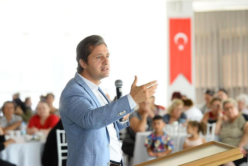 YÜCEL VE MİLLETVEKİLLERİ EV KADINLARIYLA BULUŞTU
