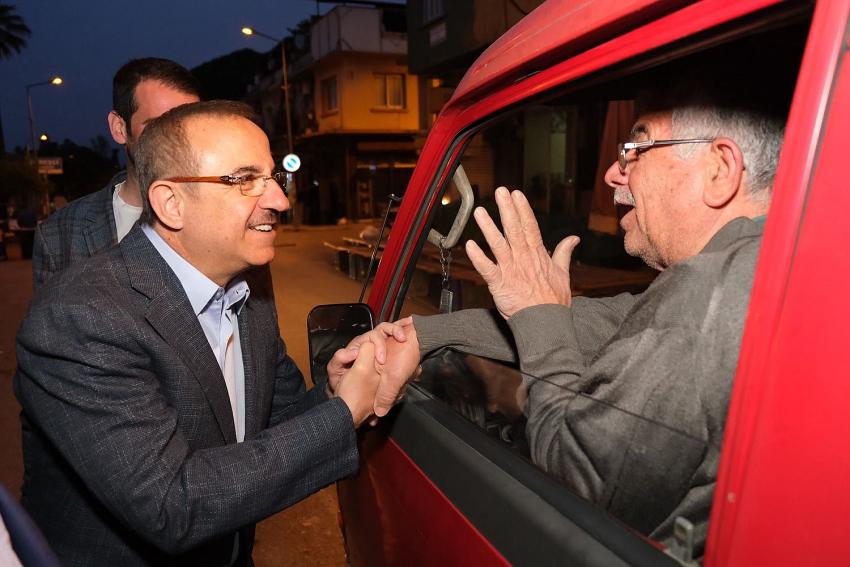 AK PARTİLİ SÜREKLİ'DEN ŞAFAK TEMASLARI