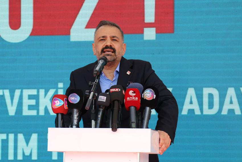 CHP'Lİ ASLANOĞLU GREVDE AK PARTİ'YE YÜKLENDİ 