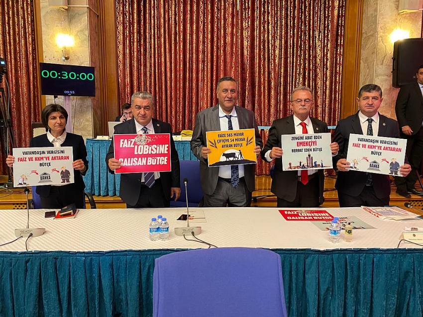 CHP'Lİ SERTER BÜTÇEYİ BÖYLE ELEŞTİRDİ