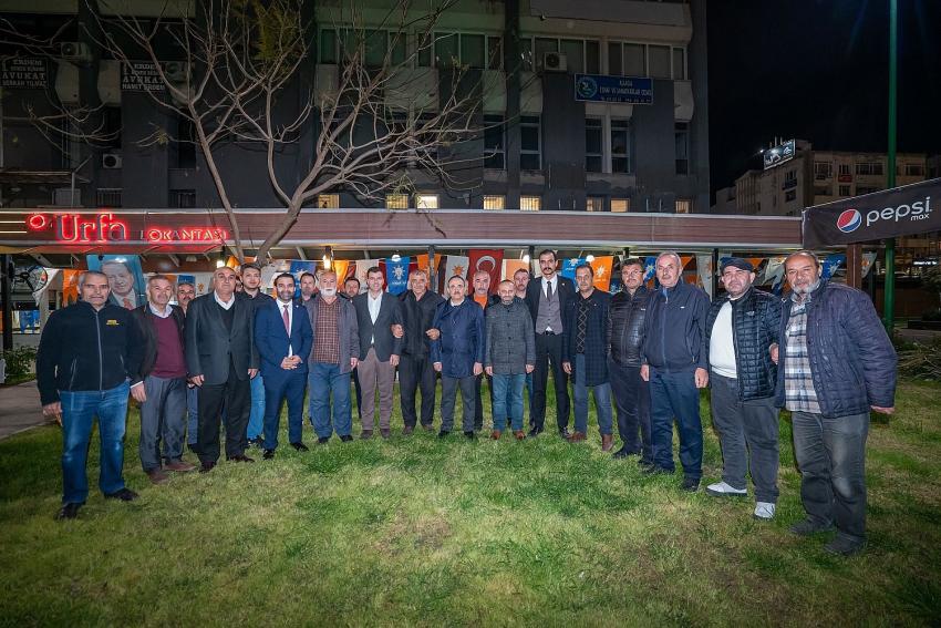 AK PARTİLİ SÜREKLİ'DEN MENEMEN,ALİAĞA VE ÇİĞLİ BULUŞMALARI