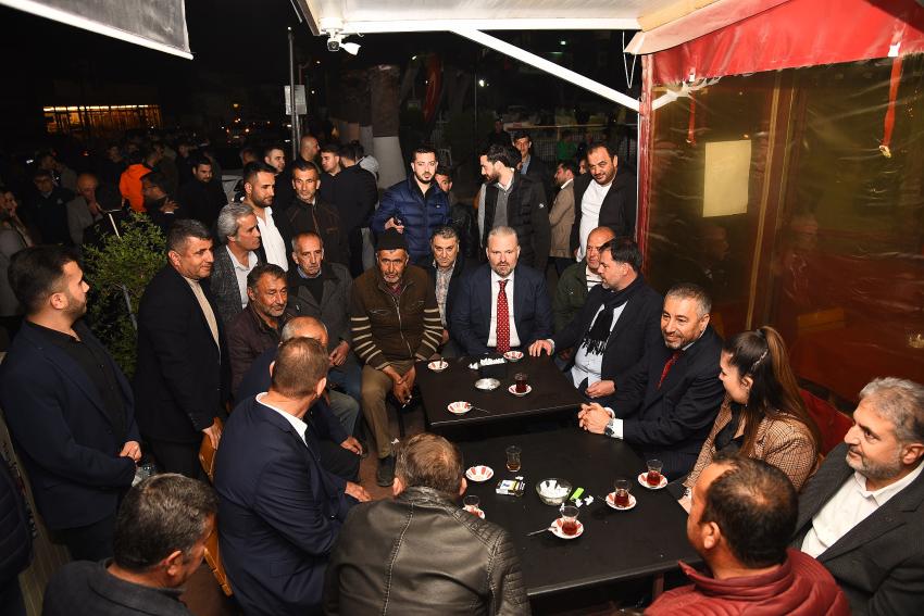 MENEMEN'DE SOFRA TÜRKELLİ'DE KURULDU