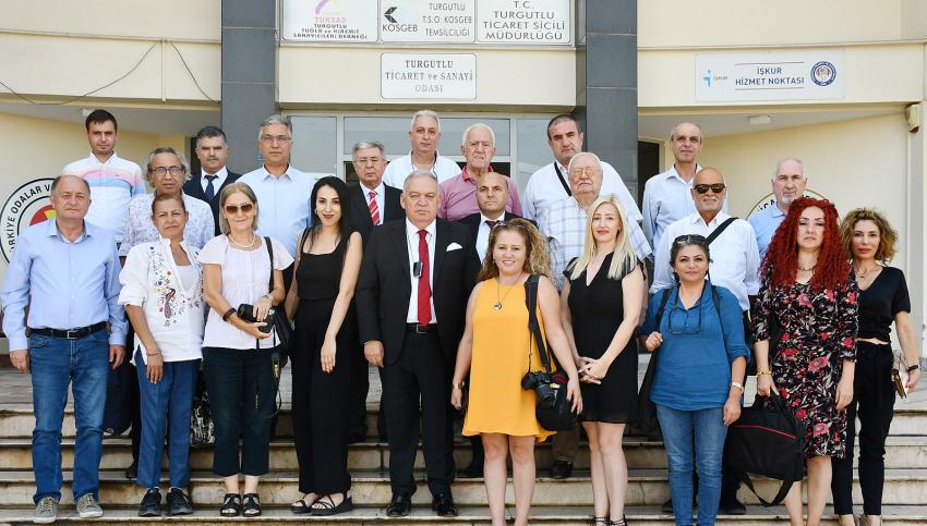 TURGUTLU TİCARET VE SANAYİ ODASI GAZETECİLERİ KONUK ETTİ
