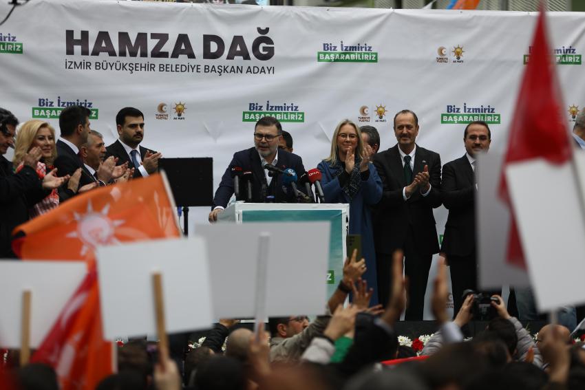 AK PARTİLİ BİLAL SAYGILI: 'O ŞİFANIN ADI İZMİR İÇİN HAMZA DAĞ'DIR'