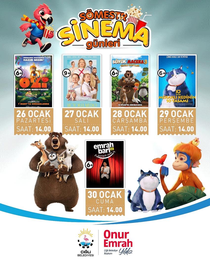 ÇİĞLİ'DE YARIYIL ETKİNLİKLERİ BAŞLIYOR