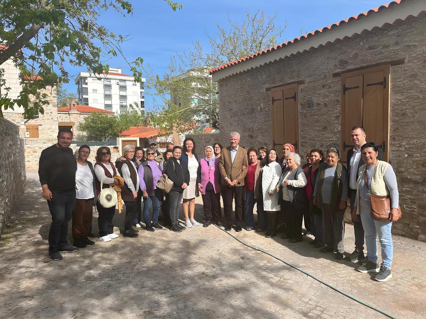 NARLIDERE'DE KADINLAR EKONOMİK ÖZGÜRLÜKLERİNE KAVUŞACAK